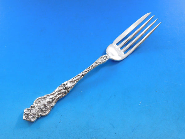 Irian by Wallace Sterling Silver Fish Fork Custom Made 7" Art Nouveau Figural
