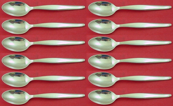 Contour by Towle Sterling Silver Teaspoon Set 12 pieces 6 3/8"