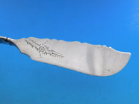 Dew Drop by Shiebler Sterling Silver Flat Master Butter Twist Handle BC 7 3/4"