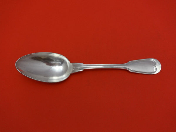 Chinon by Christofle Silverplate Serving Spoon 8 1/4" Heirloom