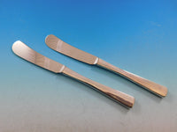 Stone Sture By Eric Lofman Mema-Gab 830 Silver Flatware Set 12 Service 86 pcs