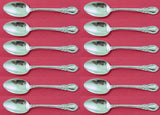 American Victorian by Lunt Sterling Silver Teaspoon Set 12 pieces 5 3/4"