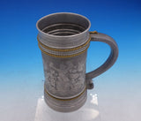 Applied Metals by Gorham Mug #11 Acid Etched Figurative 6 1/2" (#4143) Rare!