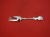 Louis XV by Whiting Gorham Sterling Silver Cold Meat Fork fancy shoulder 9"