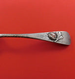 Mixed Metals by Whiting Sterling Silver Berry Spoon GW w/Pomegranate 8 3/8"