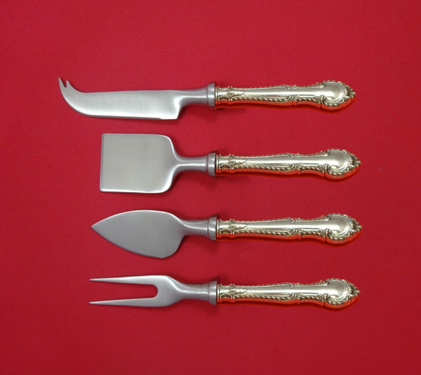 English Gadroon by International Sterling Silver Cheese Serving Set 4pc Custom