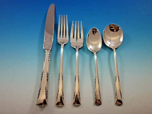 Greenbrier by Gorham Sterling Silver Flatware Set for 8 Service 40 pieces