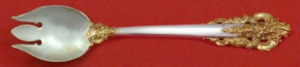 Grande Baroque Gold Accents by Wallace Sterling Ice Cream Fork 6 1/8" Custom