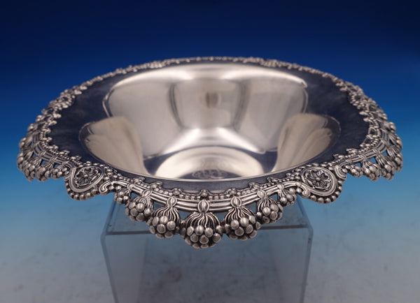 Vine by Tiffany and Co Sterling Silver Wine Coaster with Raspberries (#8566)