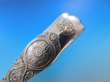 Moresque by Wendt Sterling Silver Asparagus Serving Tong Yoked Pierced GW BC