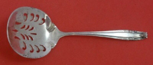 Stradivari By Wallace Sterling Silver Nut Spoon old style piercing 5 1/4"