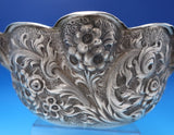 Floral by Whiting Sterling Silver Fruit Bowl #1797H 4 1/4" x 10 1/2" (#7534)