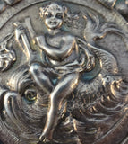 Tiffany & Co. Sterling Silver Bonbonniere Serving Spoon #620 11 1/2" Cherub