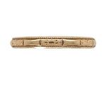 18k Yellow Gold Wedding Band Ring Dated 1931 Size 5.75 Jewelry (#J7279)