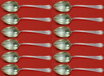 Fairfax by Durgin-Gorham Sterling Silver Grapefruit Sp Custom Set 12 pc Fluted