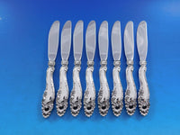 Decor by Gorham Sterling Silver Butter Spreader HH modern Set 12 pcs 6 1/4"