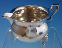Georgian by Poole Sterling Silver Sugar & Creamer w/Applied Lion Head Feet #2026
