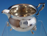 Georgian by Poole Sterling Silver Sugar & Creamer w/Applied Lion Head Feet #2026