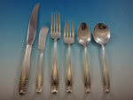 Stradivari by Wallace Sterling Silver Flatware Set For 12 Service 78 Pieces
