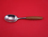 Fjord by Dansk German Stainless Steel and Teak Teaspoon 6 1/4" Flatware