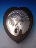 Silverplate on Wood Plaque for Hair Fashion Council of America Artist (#6491)