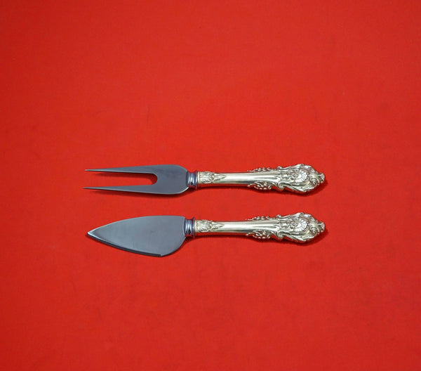 Sir Christopher by Wallace Sterling Silver Hard Cheese Serving Set 2pc Custom
