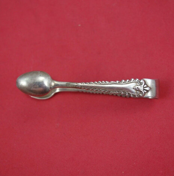 English Estate Sterling Silver Sugar Tong / Tete a Teta tong London 1909  2 7/8"