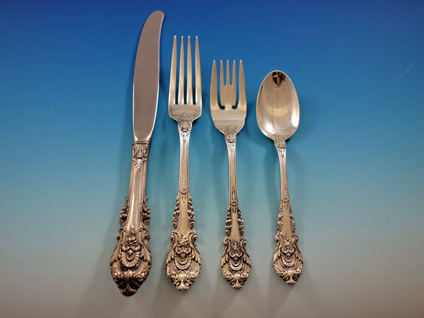 Sir Christopher by Wallace Sterling Silver Flatware Set for 8 Service 40 Pieces
