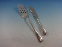 Grand Colonial by Wallace Sterling Silver Flatware Set For 8 Service 55 Pieces