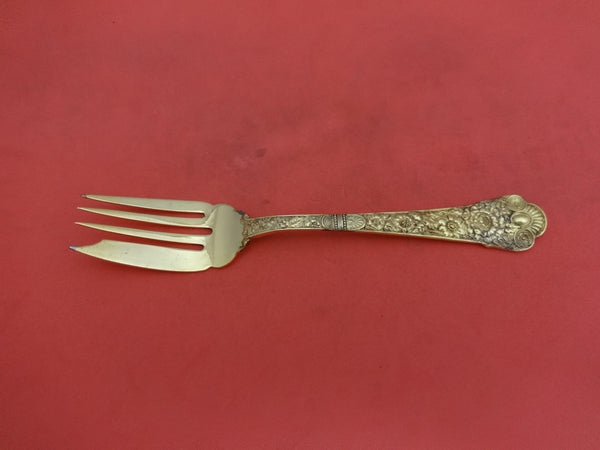 Cluny Vermeil by Gorham Sterling Silver Salad Fork 6" Flatware Heirloom
