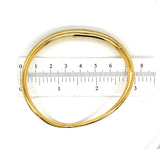 Donna Karan Vermeil Silver Bangle Bracelet Jewelry (#J5703)