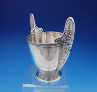 Japanese by Tiffany and Co Sterling Silver Sugar Bowl w/Wings #3205M9248 (#4364)