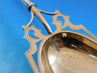 Decorated Ball End by George Sharp Sterling Silver Ice Cream Serving Spoon 11"