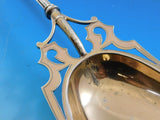 Decorated Ball End by George Sharp Sterling Silver Ice Cream Serving Spoon 11"