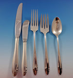 Lasting Spring by Oneida Sterling Silver Flatware Set For 12 Service 63 Pieces
