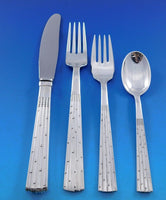 Champagne by Orla Vagn Mogensen Danish Sterling Silver Flatware Set 74 pieces
