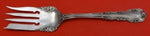 Wild Rose Old aka Rosalind By International Sterling Silver Cold Meat Fork Large