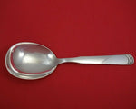 Ripple aka Arvesolv #15 by Hans Hansen Danish Sterling Silver Berry Spoon 9 3/8"