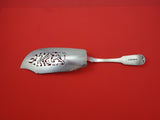 English Georgian Sterling Fish Server London 1825 pierced chased blade 12"