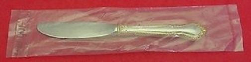 English Georgian Gold by Lunt Sterling Silver Butter Spreader HH 6 1/8" New
