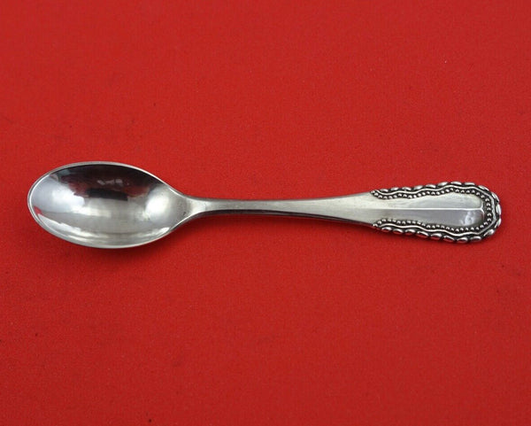 Viking / Number 6 By Georg Jensen Sterling Silver Demitasse Spoon 3 3/4"