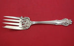 Queen by Mount Vernon / Howard Sterling Silver Cold Meat Fork Pierced 8 1/2"