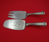 Old Danish by Georg Jensen Sterling Silver Fish Serving Set 2pc FH Pcd Engraved