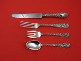 Chrysanthemum by Stieff Sterling Silver Regular 4-piece Place Setting