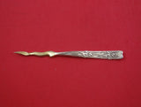 Vine by Tiffany Sterling Silver Nut Pick Gold-washed Iris Motif 5" TIFFANY BOOK