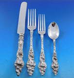 Les Six Fleurs by Reed and Barton Sterling Silver Flatware Set Dinner 63 pcs