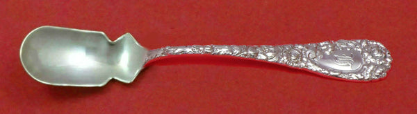 Chrysanthemum by Durgin Sterling Silver Horseradish Scoop Custom Made 5 3/4"