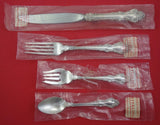 Spanish Baroque by Reed and Barton Sterling Silver Dinner 4-pc Setting FS New