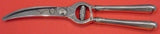 Old French by Gorham Sterling Silver Lobster Shears 10 1/4" Antique