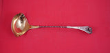 Lion by Gorham Sterling Silver Punch Ladle w/ twist handle & 3-D lion head 12"